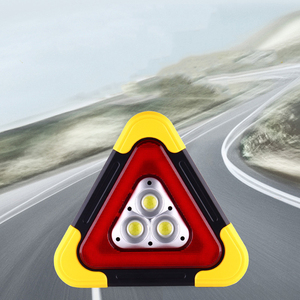 Luz Estroboscópica LED de Carga USB, Reflectante, de ABS y PC, Triangular, Lámpara de Advertencia de Emergencia, Señal de Tráfico para Carreteras y Vehículos - Product Image 1