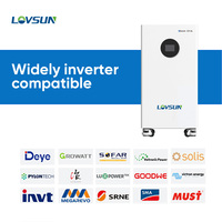 Batterie Lifepo4 16kwh 15kwh avec protection IP65, 51.2V 314AH, BMS intelligent, compatible avec les onduleurs courants