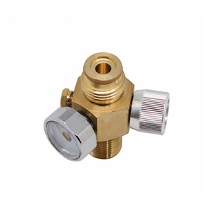 Válvula de encendido y apagado de <span class=keywords><strong>Paintball</strong></span> con manómetro para cilindro de <span class=keywords><strong>Co2</strong></span> - Product Image 5