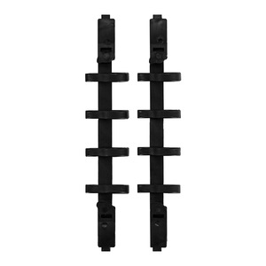 Hair Claw <b>Clips</b> Black Plastic Reusable Hair Styling <b>Tool</b> For Updos And Braiding - Product Image 3