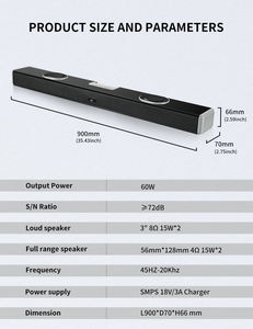 Système de haut-parleurs BT 2.1 haute performance avec caisson de basses, parfait pour le gaming et le home cinéma, expérience multimédia supérieure - Product Image 5