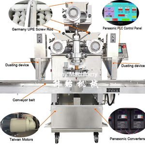 2023อัตโนมัติเต็มรูปแบบความเร็วสูงญี่ปุ่นหวานข้าวเค้ก <span class=keywords><strong>Daifuku</strong></span> ไอศครีมโมจิเครื่องทำ - Product Image 2