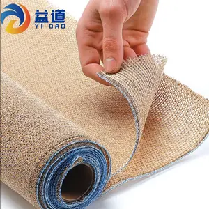 100% virgin HDPE anti UV car parking roof sun shade net rolls with making machine for outdoor