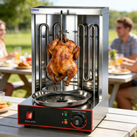 Petit barbecue 220V, mini barbecue portable pour le camping, style moyen-oriental.