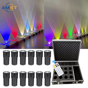 Control remoto 10W alto brillo 4in1 Leds Uplight batería inalámbrica Dmx alimentado por batería Led Uplights Dj luces escenario - Product Image 1