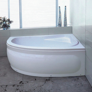 Free-<strong>Standing</strong> Corner Kids <strong>Bath</strong> Tub with Seat for Soaking and Shower <strong>Bath</strong> - Product Image 5