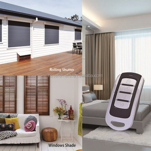 Yet074 433Mhz phổ 4 kênh Sao chép/trùng lặp điều khiển từ xa cho cửa nhà để xe ABS Chất liệu cửa nhà để xe <span class=keywords><strong>Key</strong></span> Fob mô hình - Product Image 4