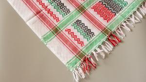 Nouvel arrivage de foulards jacquard carrés à franges arabes et colorés, équipement de camping en plein air, écharpes et châles ethniques - Product Image 6