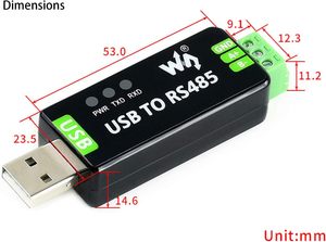 <span class=keywords><strong>ตัว</strong></span><span class=keywords><strong>แปลง</strong></span> <span class=keywords><strong>USB</strong></span> <span class=keywords><strong>เป็น</strong></span> RS485 ยี่ห้อ AIsmartgoo อะแดปเตอร์อุตสาหกรรม รุ่นดั้งเดิม FT232RL และ SP485EEN การสื่อสารรวดเร็ว พร้อมระบบป้องกันใน<span class=keywords><strong>ตัว</strong></span> - Product Image 2