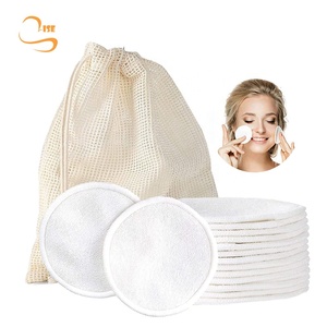 Offres Spéciales 3.15 "rond Doux Réutilisable En Bambou Éponge Tampons Démaquillants Sans Produits Chimiques <span class=keywords><strong>Lingette</strong></span> Nettoyante Pour Le Visage - Product Image 1