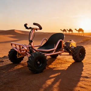 Nuevo Go Kart Todoterreno 4x4 a Gasolina con Tracción de Cadena para Adultos, Aventuras Extremas al Aire Libre - Product Image 2