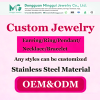 OEM/ODM Bijoux personnalisés en gros, perles en acier inoxydable, accessoires pour la fabrication de bijoux DIY, bracelet, collier, boucles d'oreilles