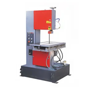 Semi Automatic Wood Cutting Vertical Band Saw Machine