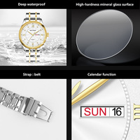 Haute qualité plus de temps hommes personnalisé pierre Quartz mode boîtier en acier inoxydable montre-bracelet japon Movt calendrier montre montres