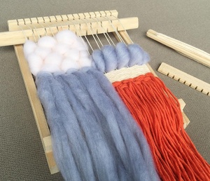 Tự làm sở thích dệt thủ công Crochet công cụ nhỏ bằng gỗ dệt <span class=keywords><strong>Kit</strong></span> cho người mới bắt đầu - Product Image 5