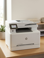 Imprimante laser couleur multifonction HP Color LaserJet Pro MFP M283fdw M283cdw M283, 95% neuve, avec Wi-Fi double bande, fonction copieur, scanner et fax, compatible Workgroup
