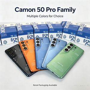 Teléfono móvil CAMON 50 Pro, pantalla AMOLED de 6.78 pulgadas, 5G, color negro azulado, FHD, 120Hz, Octa Core, Android 13, cámara trasera de 108MP - Product Image 6