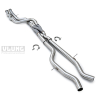 Untuk BMW M3 M4 F80 F82 F83 3.0T 2014-2019 Pipa Tengah Panjang Z Pipe Mid Pipe Knalpot Bentuk Z Sistem Knalpot Kustom