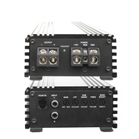 Amplificateur de Puissance Audio Embarqué Classe D 2500W RMS, Mono, Impédance 1 Ohm, avec Filtres Actifs