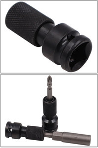 Adaptateur de clé électrique, rallonge 1/2 1/4, embout de tournevis hexagonal carré, <span class=keywords><strong>convertisseur</strong></span> de douille, adaptateur télescopique, accessoires pour outils électriques - Product Image 6