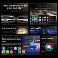 Caja CarPlay Qualcomm Android 8 Core 8 128GAI GT6PLUS OLIVER para coche, con control dual inalámbrico y interacción multipantalla transfronteriza