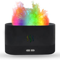 Diffuseur d'arômes à flamme 2025, contrôlé par application, USB, voiture et maison, hôtel, humidificateur ultrasonique, huile essentielle, écologique, rechargeable