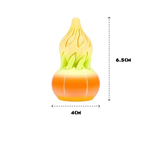 Jouet anti-stress en forme de dragon imprimé en 3D, rotatif, puzzle coloré à dégradé, ornement de bureau créatif, cadeau pour enfants, matériau PLA - Product Image 2