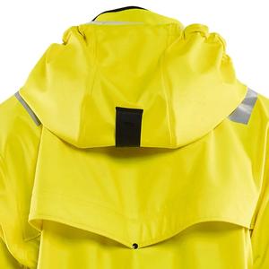 Chaqueta de Seguridad de Alta Visibilidad Personalizada de la Marca CUSTOM, Chaqueta Bomber Impermeable de Alta Visibilidad ANSI Clase 3 para Hombre con Logotipo Personalizado - Product Image 4