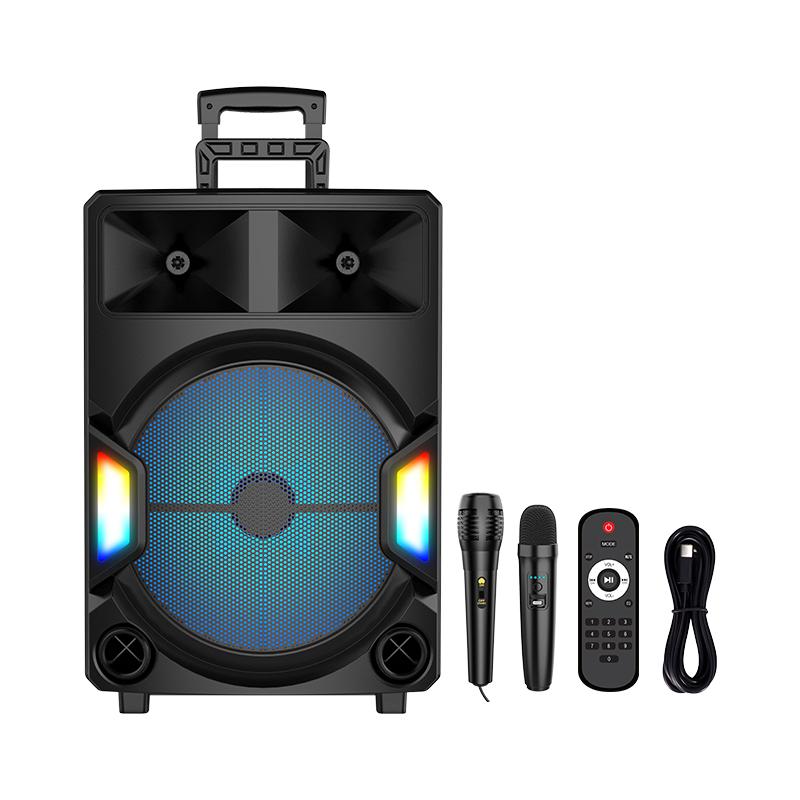 SING-E ZQS15112 15 Inch Bluetooth Party Speaker with RGB LED