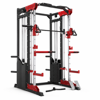 Machine Smith multifonctionnelle, appareil d'entraînement fonctionnel, équipement de musculation à câbles croisés pour salle de sport à domicile et usage commercial