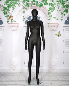 Black Female Model <strong>Props</strong> Clothing Model <strong>Clothes</strong> Display Rack Clothing Model <strong>Props</strong> - Product Image 4
