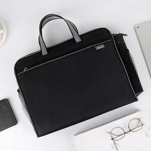 Bolso de Mano para Hombre de Gran Capacidad con Logotipo Personalizado, Cierre Impermeable, Maletín Portátil, Bolso Privado para Abogado - Product Image 1