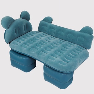 Nueva y elegante tapicería automática cama plegable SUV cama <span class=keywords><strong>para</strong></span> dormir viaje por carretera cama de viaje colchón de aire <span class=keywords><strong>para</strong></span> coche - Product Image 1
