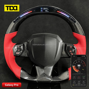 Volante de fibra de carbono TDD LED para Lamborghini Gallardo Aventador 2011-2019 Huracan URUS LP550 Custom Sport - Product Image 2
