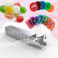 Tripple Head Sweet Fabrication Gingembre Lait Petite Boule Verser Infuser Déposant Machine pour Faire Sucette