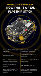SpeedyBee F7 V3 BL32 50A 30x30 Stack Blackbox, Análisis de Datos, INAV, Betaflight, Emuflight, Flasher Inalámbrico de Firmware, 30g, Guangdong - Product Image 5
