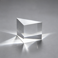 Prisme d'angle droit HC BK7, miroir de précision pour système laser optique, instrument de laboratoire avec revêtement métallique HR