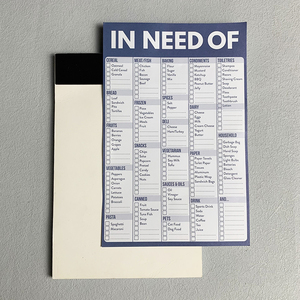 แผ่นจดบันทึกสำหรับวางแผนมื้ออาหารมื้อกลางวันของครอบครัวแผ่นบันทึกแผนเมนูอาหารรายสัปดาห์บันทึกสำหรับสมุดจดรายการอาหารแม่เหล็กติดตู้เย็น - Product Image 6