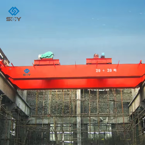 Moteur d'entraînement pour pont roulant Yuntian Crane 3 tonnes, système de pont roulant pour usine de fusion d'acier 20 tonnes <span class=keywords><strong>Travelin</strong></span> - Product Image 3