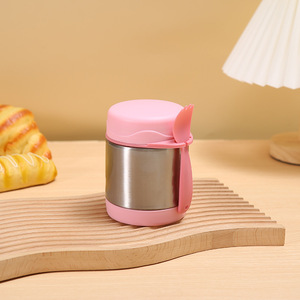Custom 350ml Thermos isolato per bambini contenitore di alimenti per bambini porta pranzo a vano singolo in acciaio inox piccolo barattolo per alimenti - Product Image 6