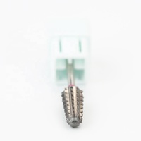Prothèse pour perceuse à ongles, appareil à dents droites pour gaucher et droitier, pour enlever les acryliques coniques, professionnel, sécurité, forets en carbure de tungstène 3XC