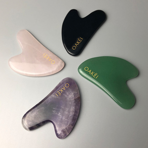 Alat Pijat Kerokan Batu Akik Wajah, Rol Batu Bian Gua Sha Batu Kecubung - Product Image 2