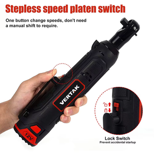 Wholesale OEM Lithium <b>Battery</b> 12v 18v Cordless Angle Ratchet Wrench - Product Image 4