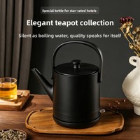 Bouilloire Électrique en Acier Inoxydable 800W, Arrêt Automatique, Maintien au Chaud, 0,6L, Économe en Énergie, Contrôle par Application, pour Maison et Bureau