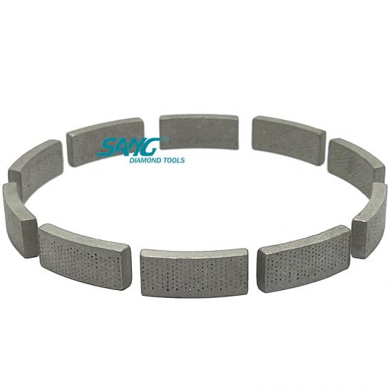 diamond segment for core drill bit