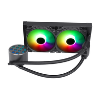 Refroidisseur d'air pour processeur SAMA RGB AIO, boîtier d'ordinateur, radiateur de processeur, refroidissement par eau 240 mm