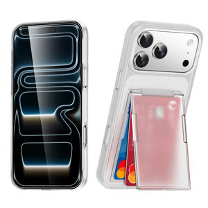360 °   Coques de téléphone antichoc intégrales pour iPhone 17 Air 17 Pro Max 16 Plus avec porte-cartes intégré et protection renforcée - Product Image 6
