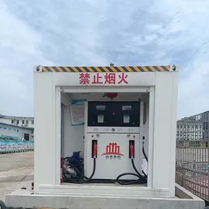 Luhong Container mobile tragbare Tankstelle für bequemen Betrieb