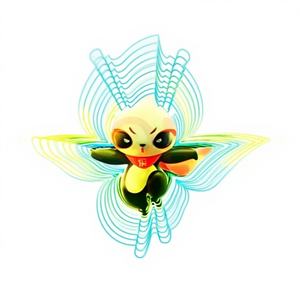 Enseigne néon LED personnalisée TianLang, petit logo d'animal de dessin animé, lumière néon UV créative, cadre en acier inoxydable, matériau en verre - Product Image 1