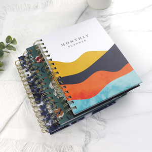 Cuaderno personalizado en espiral, Agenda con estampado personalizado, cuadrícula de puntos, diario escolar - Product Image 2